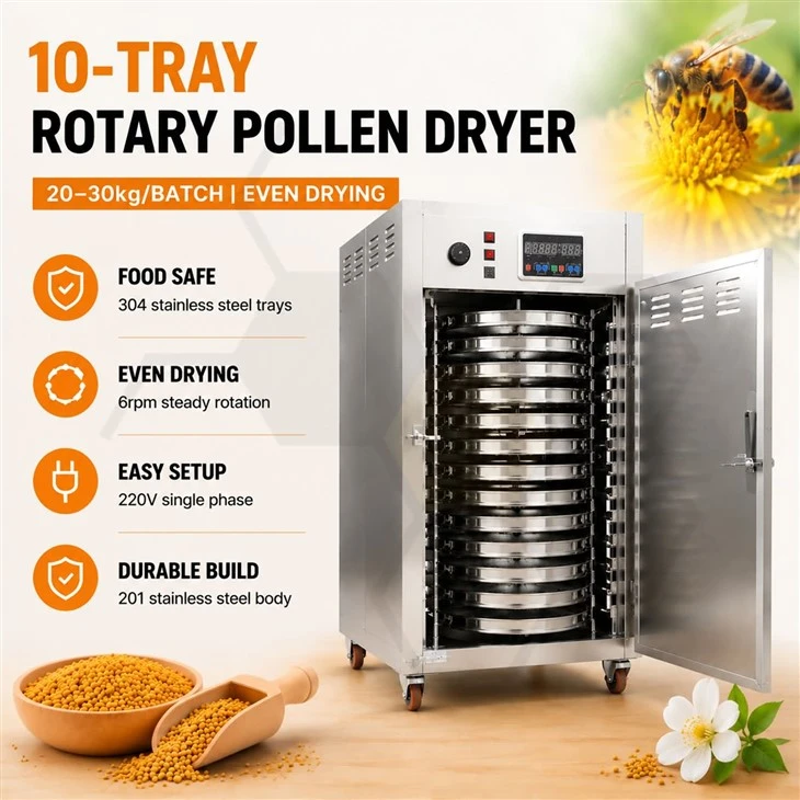 Bee Pollen Dryer