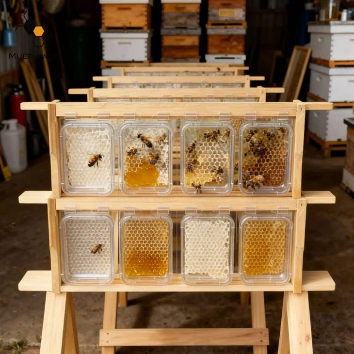 Honeycomb In Wooden Frame (18)