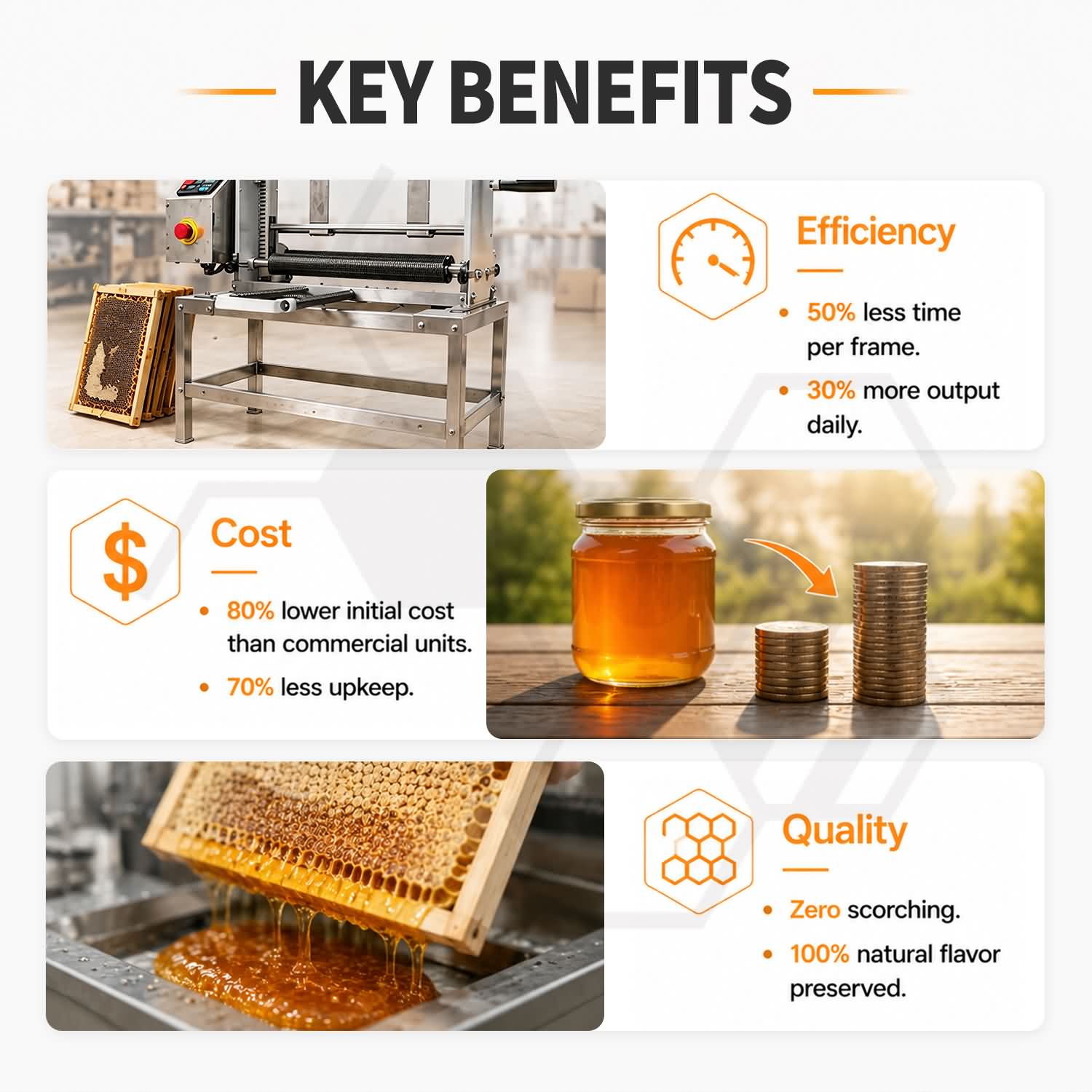 Honey Frame Uncapping Machine Honey Frame Uncapping Machine